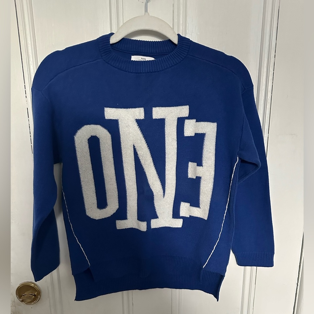 💙ZARA BIG KID SWEATER 💙